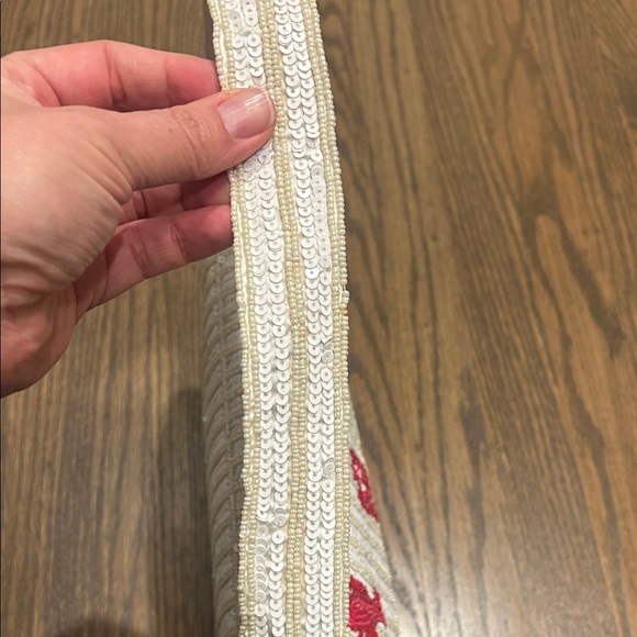 Lobster Beaded Bag — beige and white Viral TikTok - Picture 4 of 7